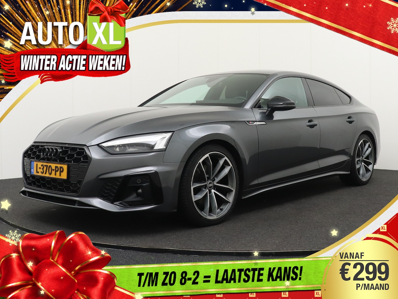 Audi A5 Sportback - TFSI S-Line Competition Sportstoelen+Stuur Camera 19'LMV - AutoWereld.nl