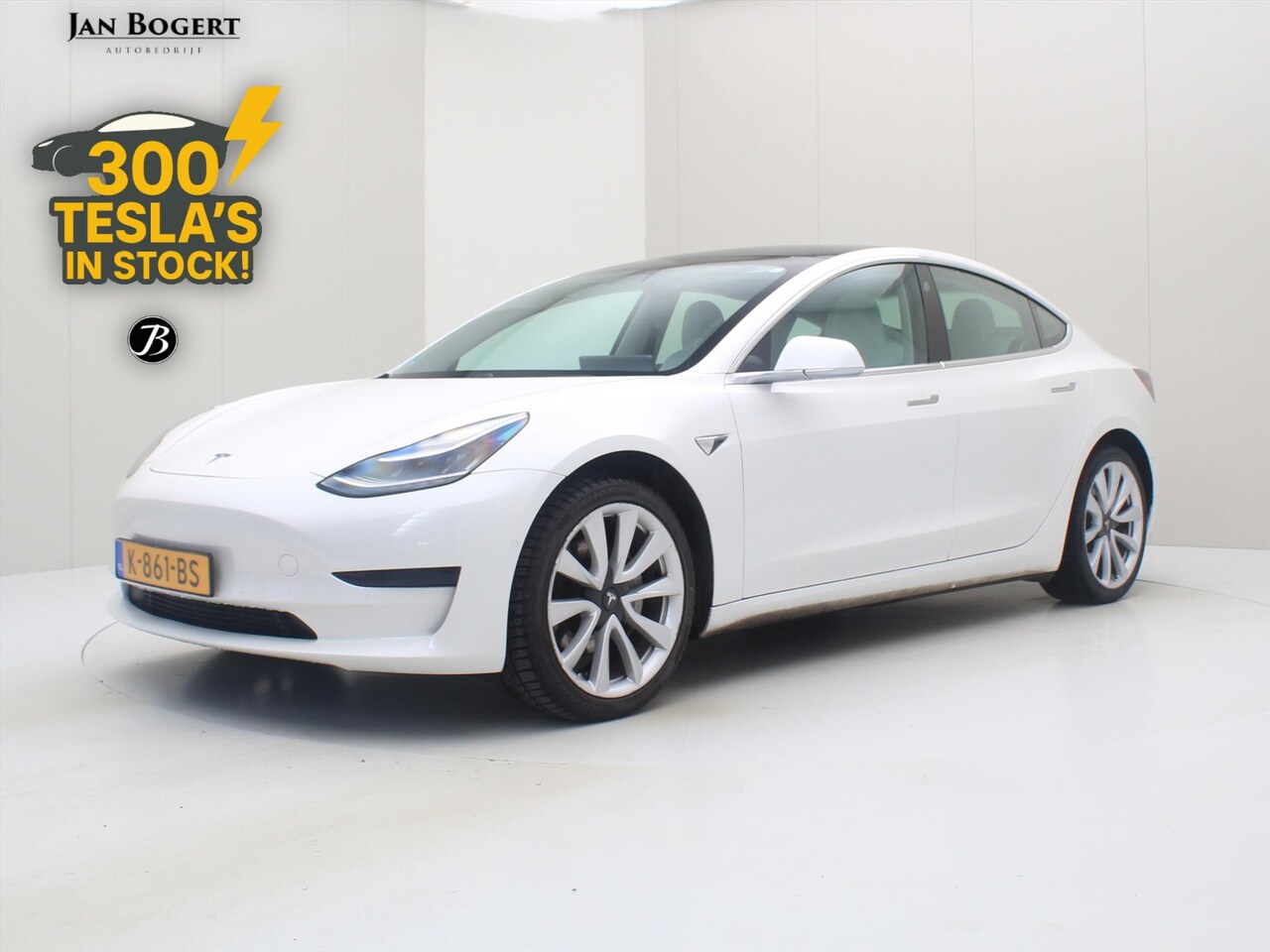 Tesla Model 3 - Standard RWD Plus [ WIT LEDER+LFP ACCU+19'' LMV+AUTOPILOT+60 kWh+PREMIUM AUDIO ] - AutoWereld.nl