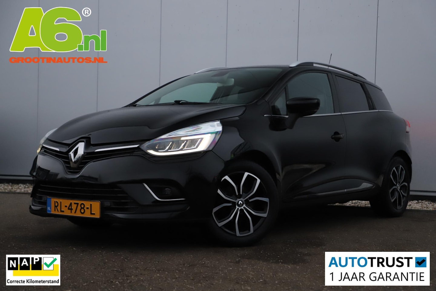 Renault Clio Estate - 0.9 TCe Intens Navigatie Achteruitrijcamera Clima Cruise Android Full LED - AutoWereld.nl