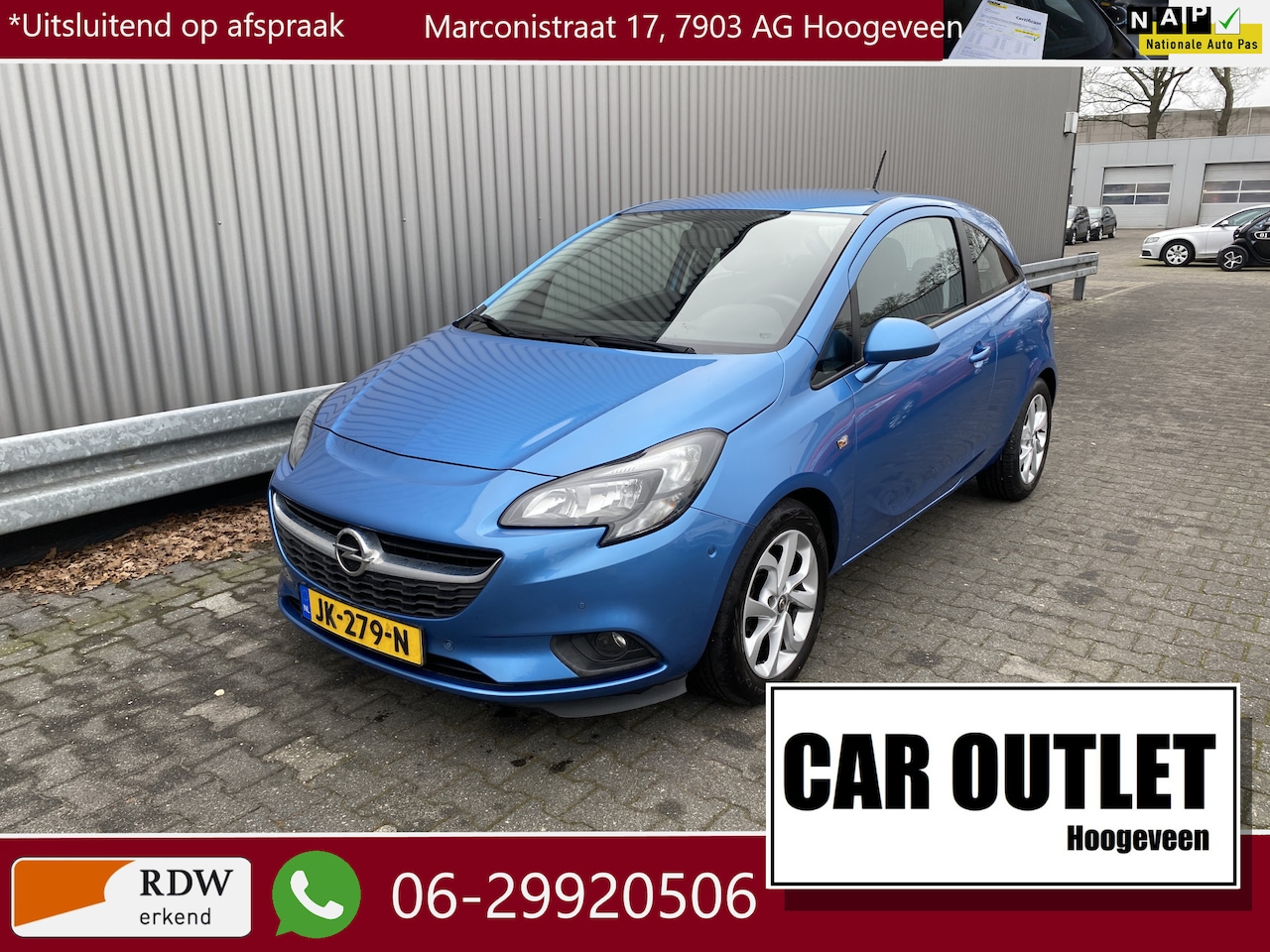 Opel Corsa - 1.0 Turbo Edition 136Dkm.NAP, A/C, Navi, CC, PDC & Cam, LM, nw. APK – Inruil Mogelijk – - AutoWereld.nl
