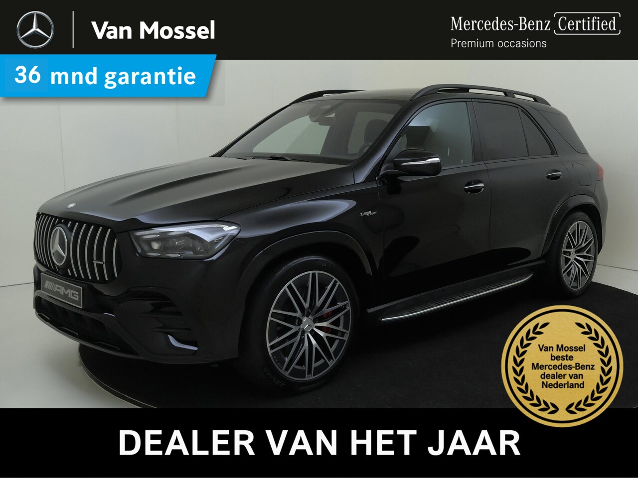 Mercedes-Benz GLE-Klasse - AMG 53 Hybrid 4MATIC+ / Stoelverwarming / 360Graden-Camera / Panorama-schuifdak / Memory-S - AutoWereld.nl