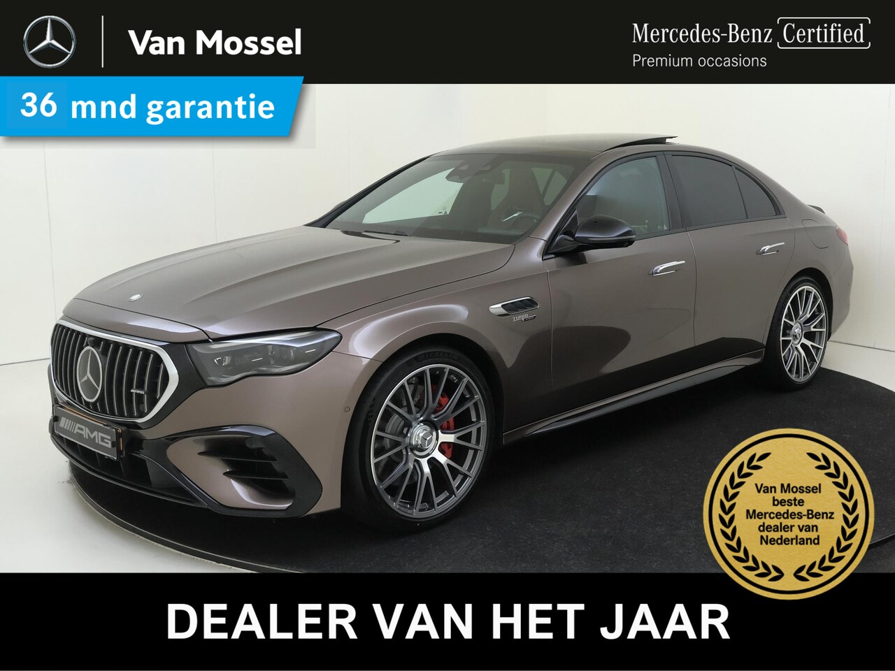 Mercedes-Benz E-klasse - AMG 53 4MATIC+ / Premium Plus/ Panoramadak/ Perf. Stoelen/ 21 inch/ UNIEK! - AutoWereld.nl