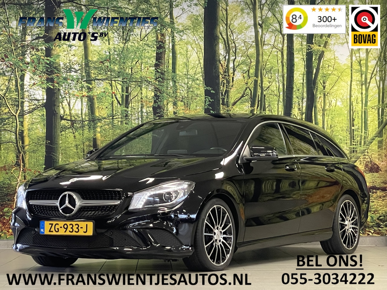 Mercedes-Benz CLA-klasse Shooting Brake - 180 Lease Edition Ambition | Lichtmetaal 18'' | Cruise Control | Airconditioning | Stoelve - AutoWereld.nl