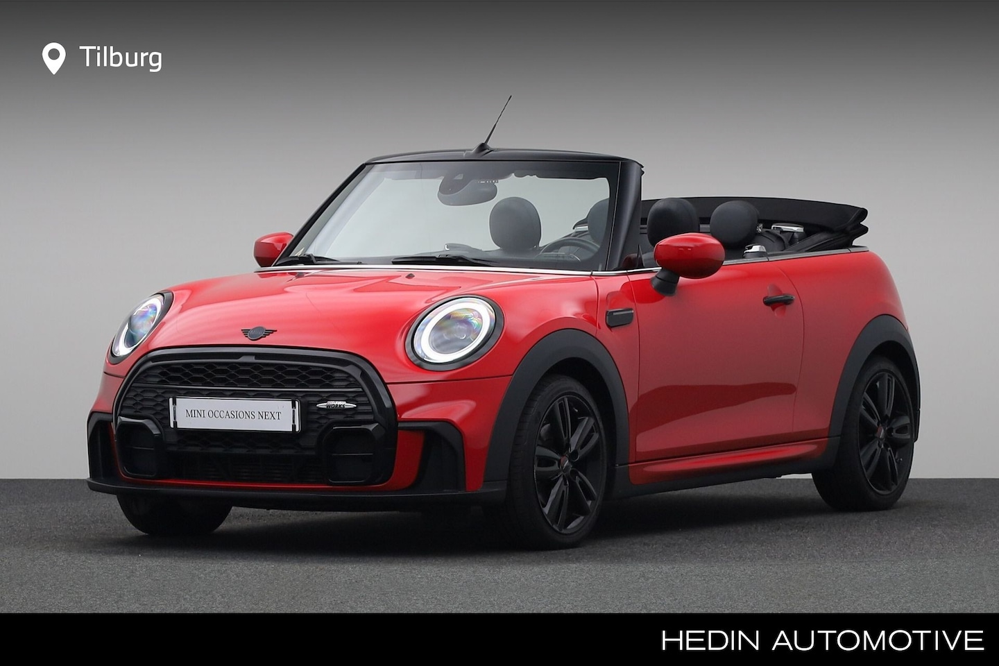 MINI Cabrio - 1.5 Cooper John Cooper Works | 17" LM JCW Track Spoke zwart | Driving Assistant Pakket | - AutoWereld.nl