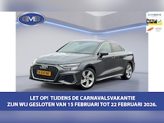 Audi A3 Limousine - 30 TFSI S edition, 2 X S- LINE, matrix led, daytona grijs, 1 e eigenaar, 1/2 leder, 's, NL