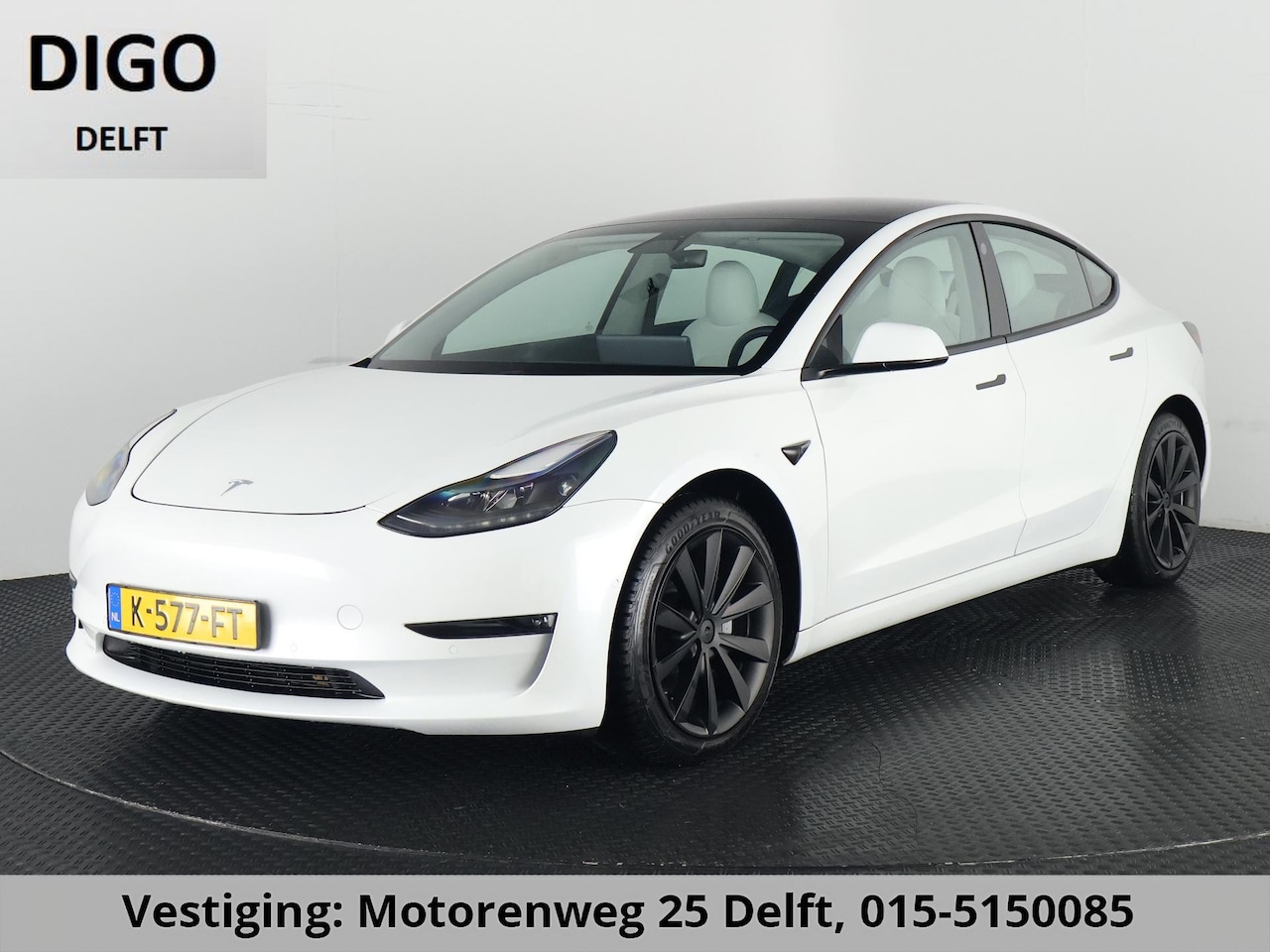 Tesla Model 3 - Long Range RWD LONGRANGE AWD 1e EIG ACCU SOD 92% ! GARANTIE 2031* RANGE TOT 592 KM WLTP !!!   BIJNA 2021 - AutoWereld.nl