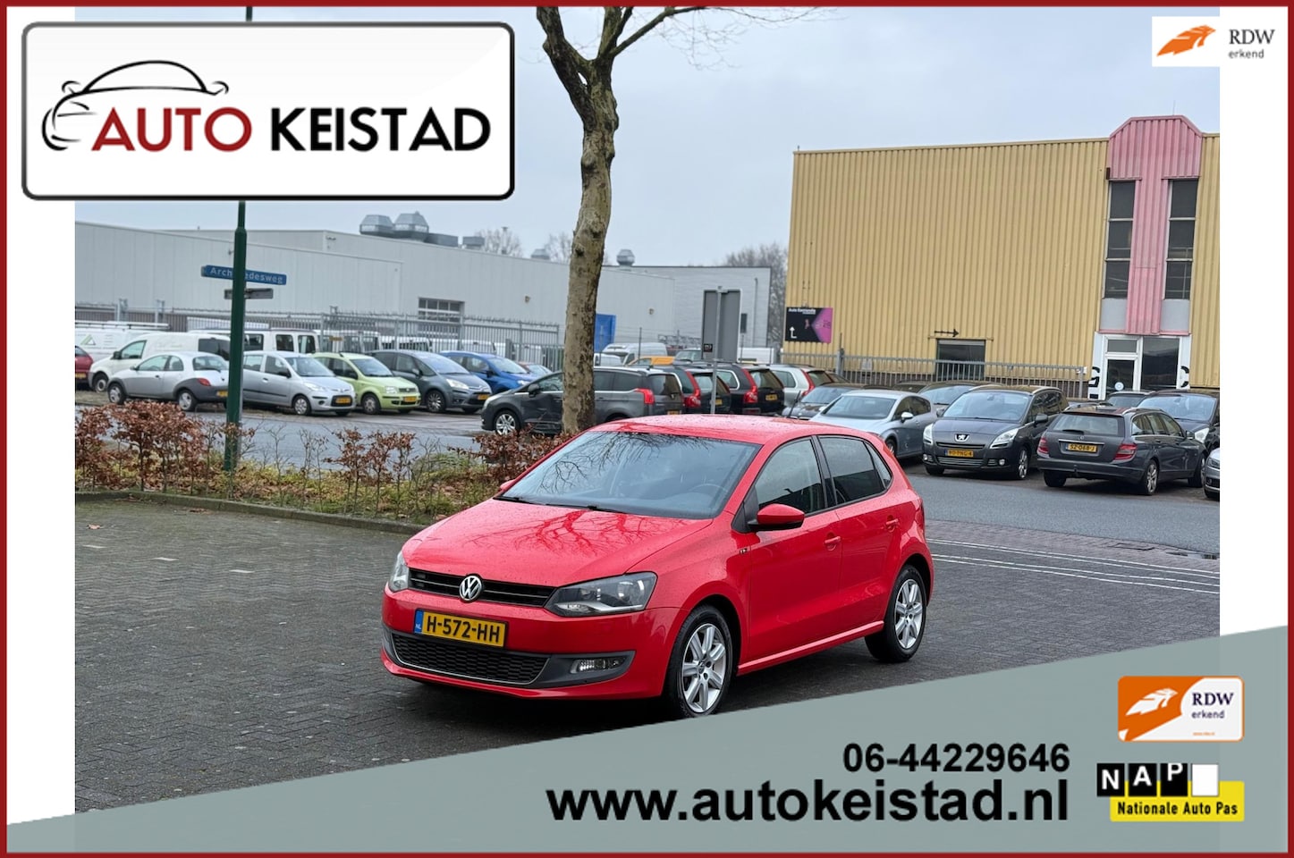 Volkswagen Polo - 1.4-16V 5-DEURS CLIMA/STOELVERWARMING/NAVIGATIE! - AutoWereld.nl