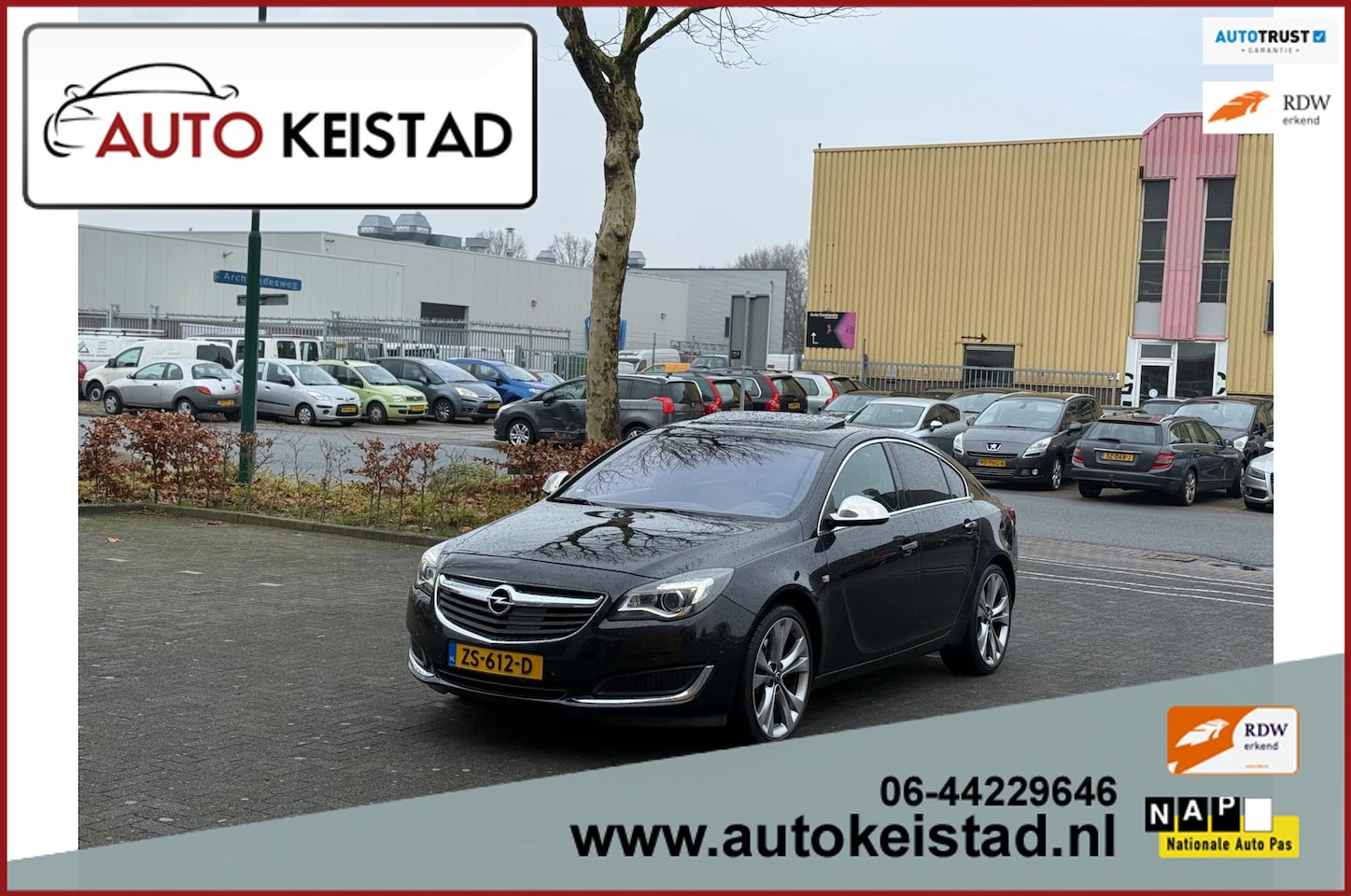 Opel Insignia - 2.0 T 4x4 250PK AUTOMAAT LEDER/XENON/SCHUIFDAK/MEMORY! NIEUWSTAAT! - AutoWereld.nl