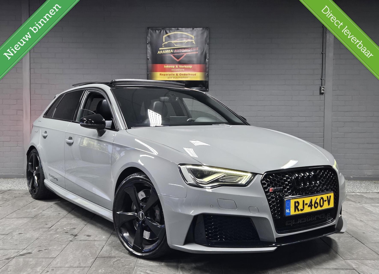 Audi RS3 - 2.5 TFSI quattro 419pk|MILLTEK|PANO|VIRTUAL|CAMERA|19 INCH - AutoWereld.nl