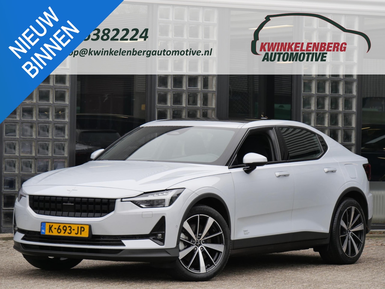Polestar 2 - 78kWh LONG RANGE/ 360° CAMERA/ MAGNESIUM METALLIC/ SOH 93%/ 1STE EIGENAAR - AutoWereld.nl