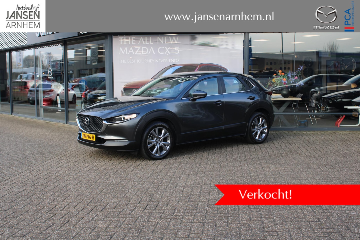 Mazda CX-30 - 2.0 e-SkyActiv-X 180 M Hybrid AWD Luxury , Automaat, Trekhaak, I-Activesense Pakket, Leder - AutoWereld.nl