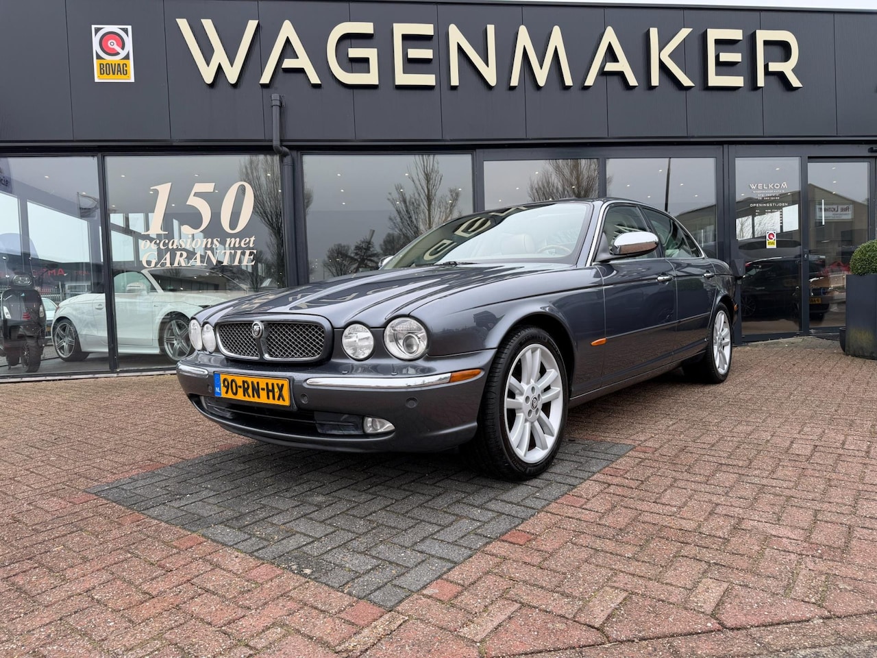 Jaguar XJR - 4.2 V8 S/C AUT|NAV|Cruise|Leder|VOL ONDERHOUD - AutoWereld.nl