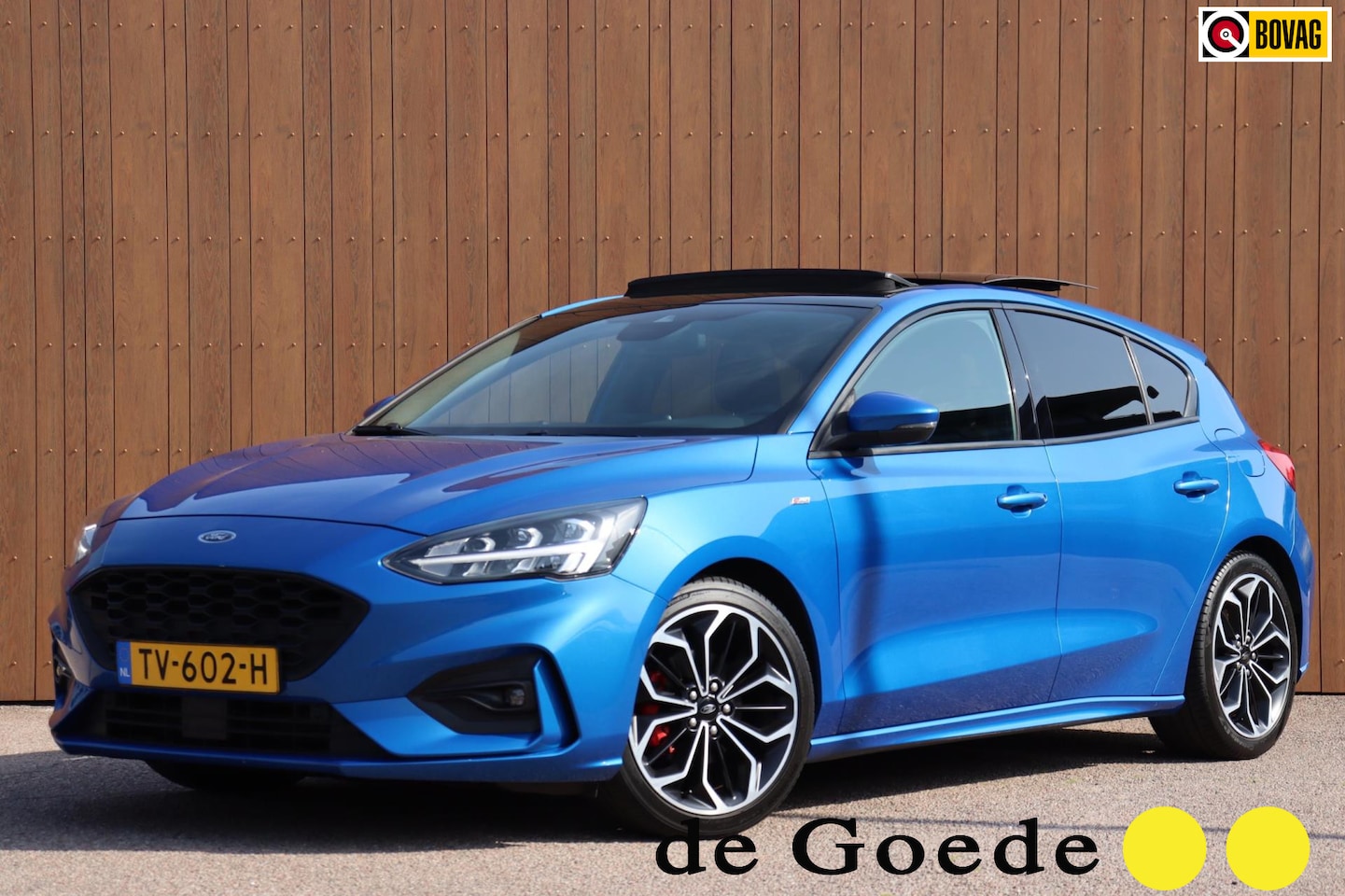Ford Focus - 1.5 EcoBoost ST Line Business 182pk org.NL schuifdak, B&O afn.trekhaak stuur/stoel/raamver - AutoWereld.nl