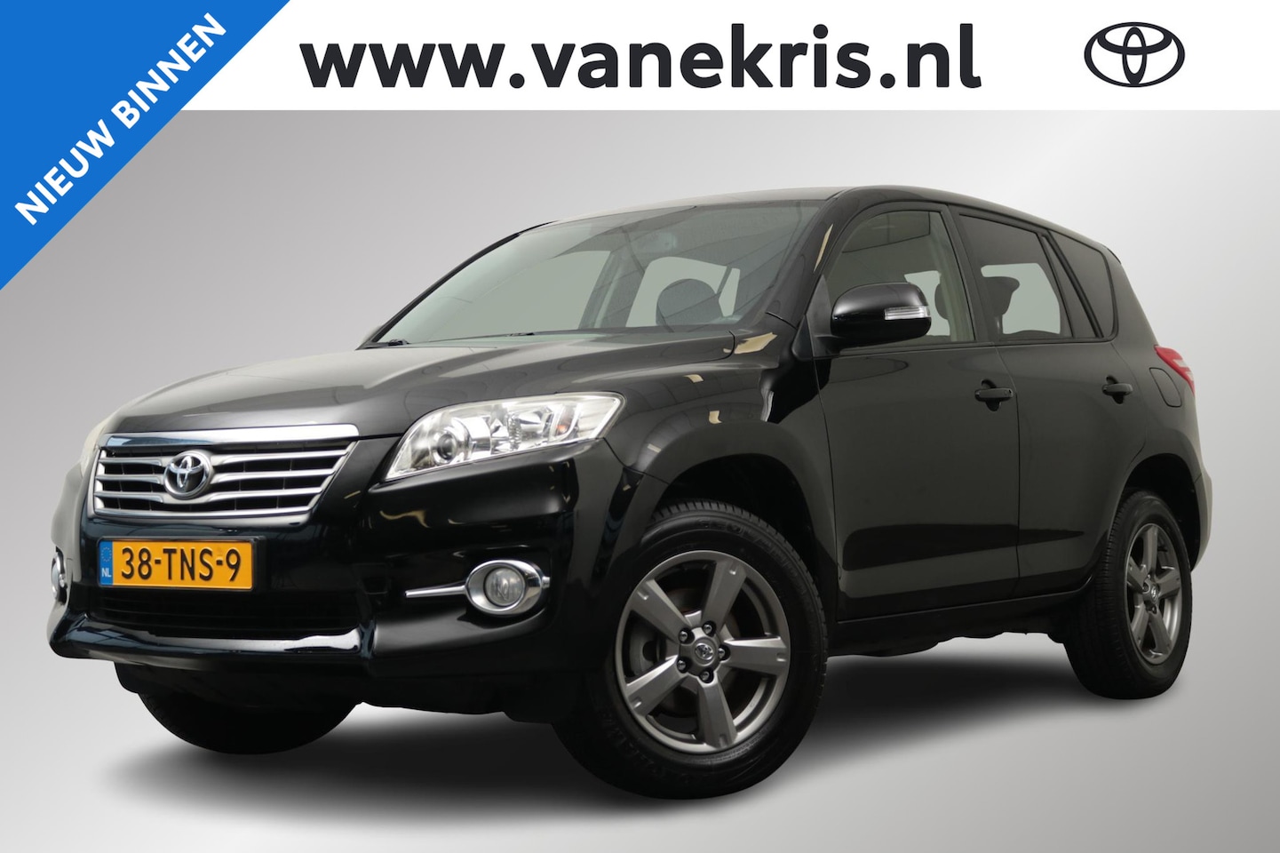 Toyota RAV4 - 2.0 VVTi X-Style 2WD 2.0 VVTi X-Style 2WD, Trekhaak, Leder Dealer onderhouden, Camera, Navi, Clima! - AutoWereld.nl