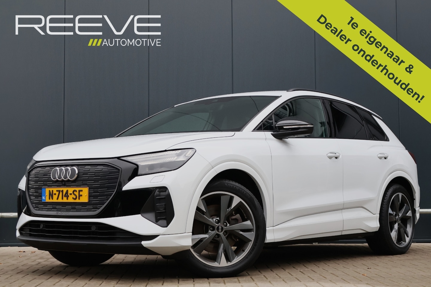 Audi Q4 e-tron - 40 Advanced edition 77 kWh | Trekhaak | Stoelverwarming | Warmtepomp | Matrix LED | Privac - AutoWereld.nl