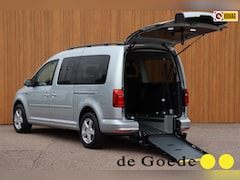 Volkswagen Caddy Maxi - 1.4 TSI Trendl. 5p+1 Rolstoel auto bodemverlaging a.camera