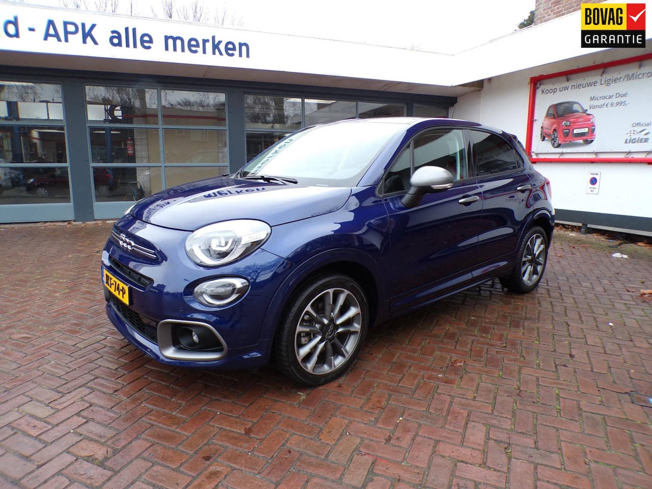 Fiat 500 X - 1.5 Hybrid Sport Automaat. Navi./Apple Car Play/Android/18"LMV/A.R Camera/Parkeersensoren - AutoWereld.nl