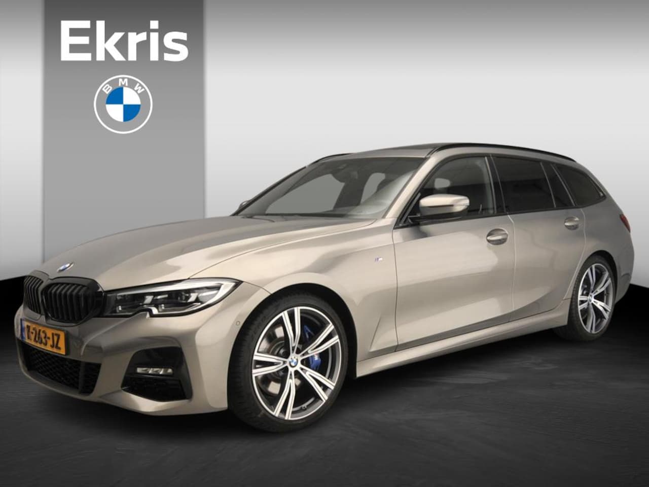 BMW 3-serie Touring - 330i | M-Sportpakket | LED | Leder | HUD | Trekhaak | Schuifdak | DAB | Harman-kardon soun - AutoWereld.nl