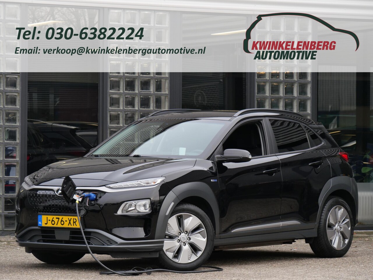 Hyundai Kona Electric - EV 64kWh FASHION/ 3-FASE/ SOH 96%/ HEAD-UP/ BLINDSPOT/ KEYLESS - AutoWereld.nl