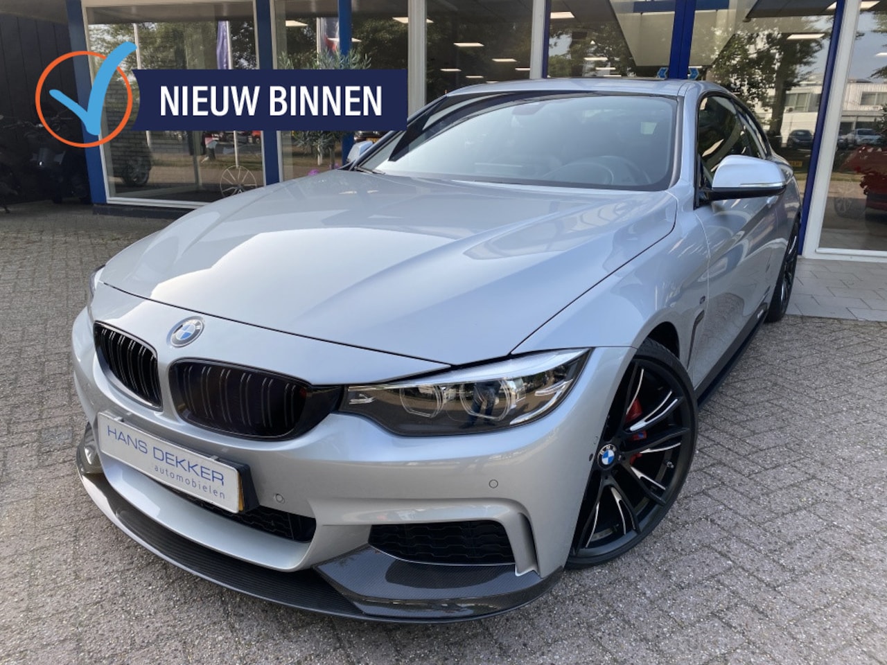 BMW 4-serie Coupé - 440i High Executive / 360 camera / Softclose / M interieur/ Elc - AutoWereld.nl