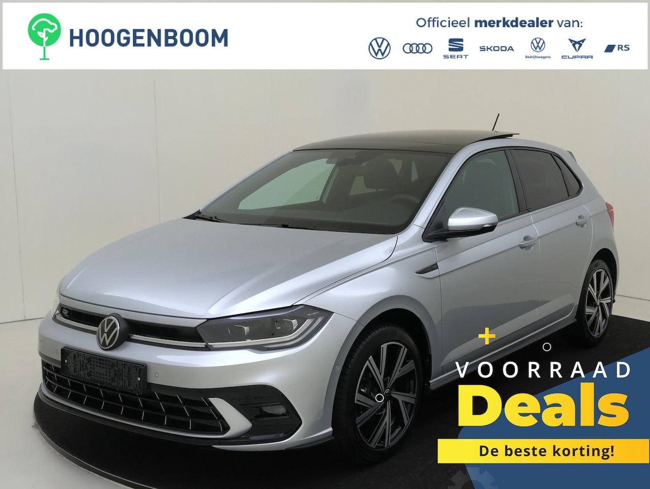 Volkswagen Polo - R-Line Edition | 'App-Connect' draadloze smartphone integratie | Achterlichten LED | Afsta - AutoWereld.nl