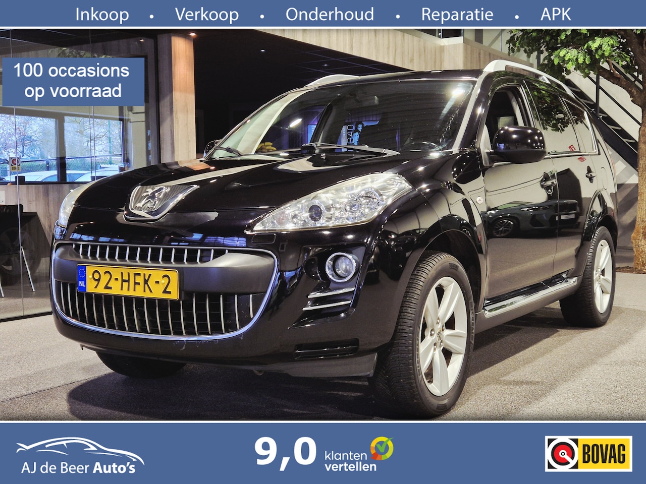 Peugeot 4007 - 2.4 GT 4WD 7pers. Volleder | Navigatie | Xenon | Camera - AutoWereld.nl
