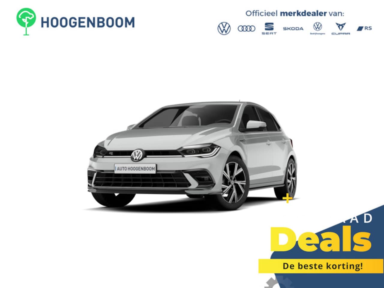 Volkswagen Polo - R-Line | 'App-Connect' draadloze smartphone integratie | Achterlichten LED, luxe uitgevoer - AutoWereld.nl