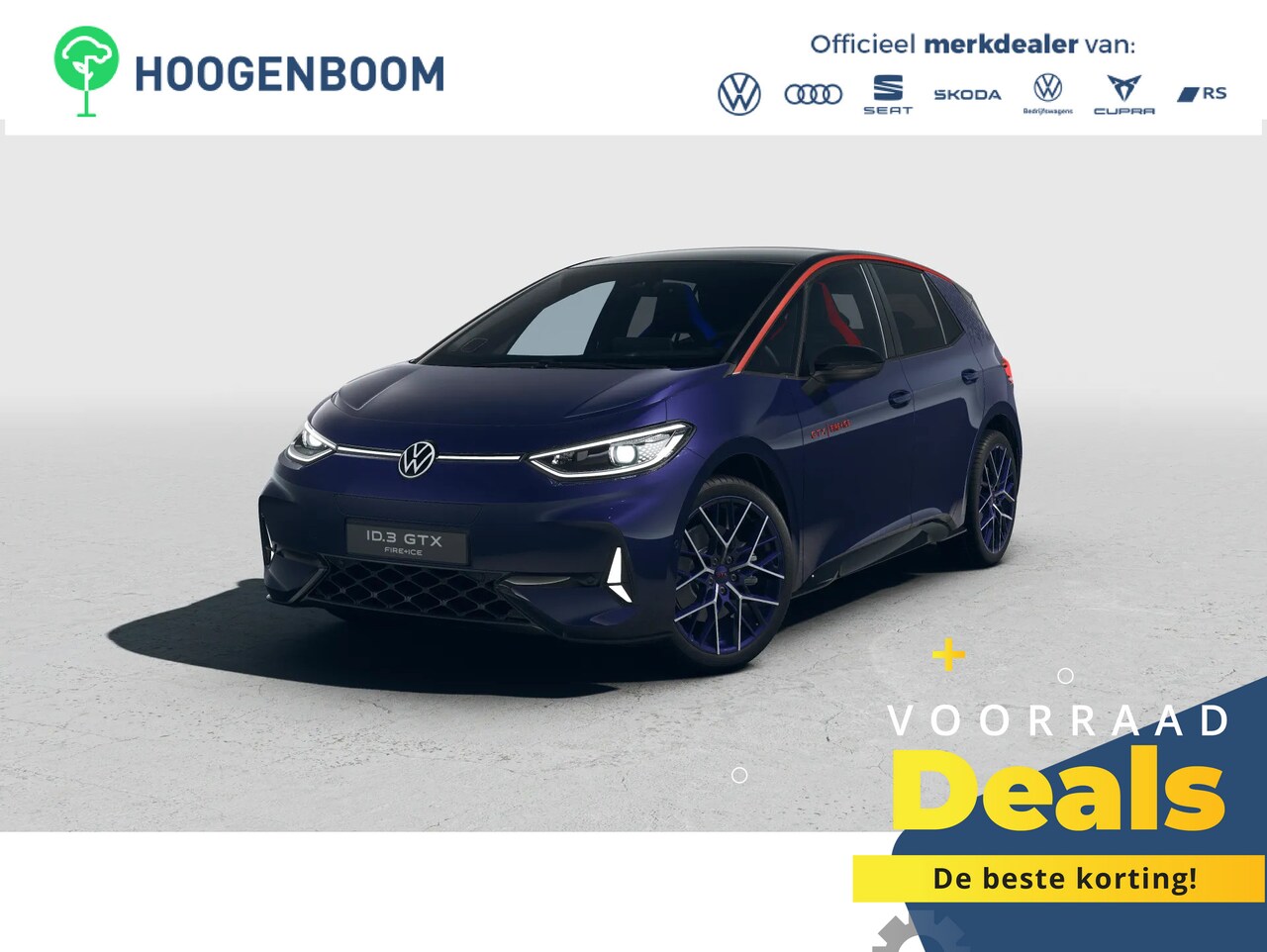 Volkswagen ID.3 - GTX Limited Edition | 'App-Connect' draadloze smartphone integratie | Achterlichten LED, l - AutoWereld.nl