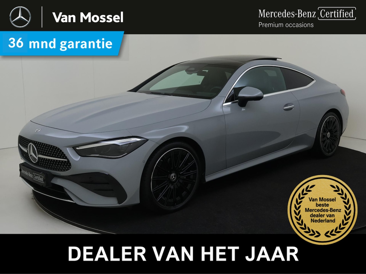Mercedes-Benz CLE Coupé - 200 AMG Line / Panoramadak / 20 inch / Memory Seats /  Privacy Glass / Burmester / Winter - AutoWereld.nl
