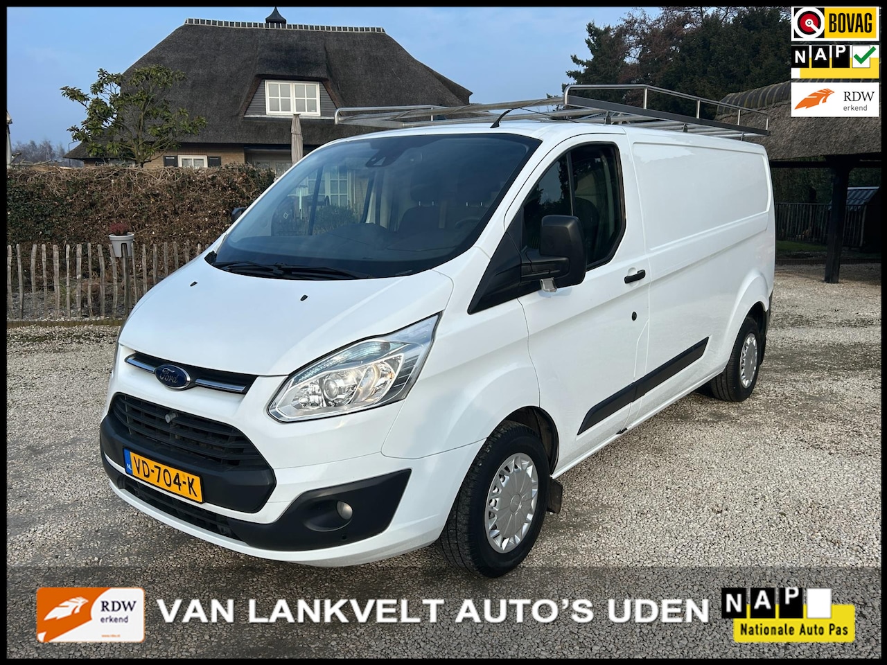 Ford Transit Custom - 290 2.2 TDCI L2H1 Luxe navi, stoelverwarming - AutoWereld.nl