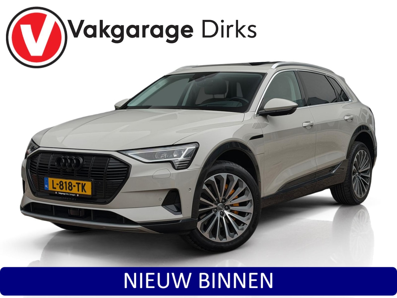 Audi e-tron - 55 Quattro Pro Line + 95 kWh ✅ Massage ✅ 360 ✅ Pano - AutoWereld.nl
