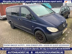Mercedes-Benz Vito - 111 CDI 320, loopt niet uitsluitend op afspraak via 06-53154478, elke dag van 9:00-21:00