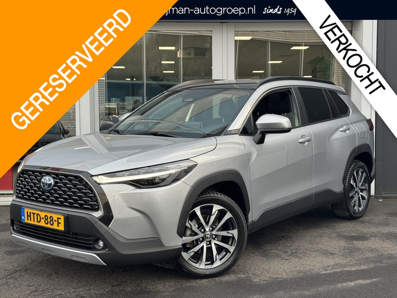 Toyota Corolla Cross - Hybrid 200 Style | Panoramadak | Half lederen bekleding | Dealer onderhouden | - AutoWereld.nl