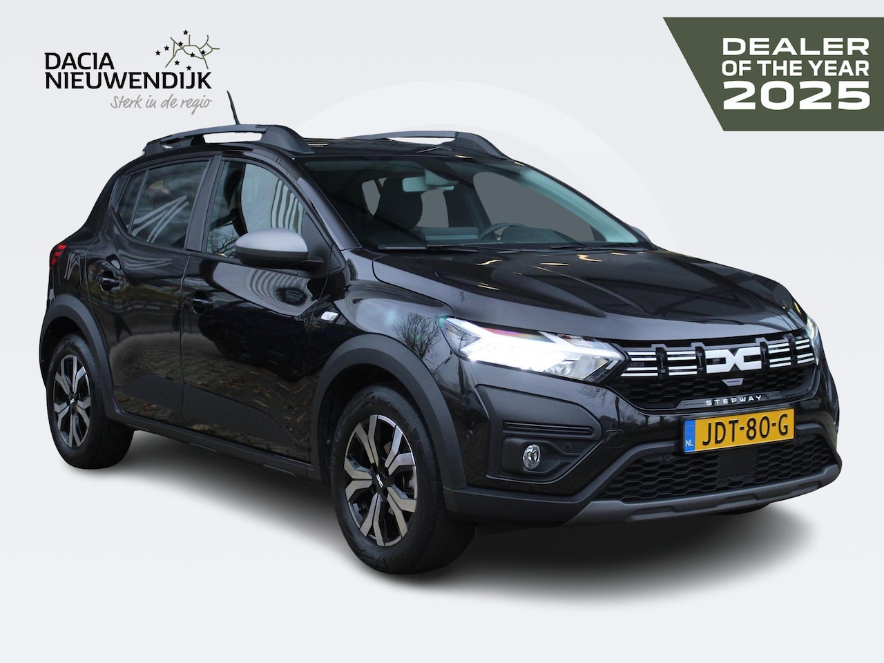 Dacia Sandero Stepway - TCe 90 AUTOMAAT Expression / PANO / NAVI / CAMERA / CRUISE / BLINDSPOT / CLIMATE / PDC V+A - AutoWereld.nl