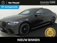 Mercedes-Benz S-klasse - 450 e Lang AMG Line / Premium/ Panoramadak/ Burmester 3D/ 20 inch/ Tablet achter/ El stoel