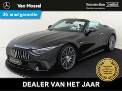 Mercedes-Benz SL-klasse Roadster - 63 AMG 4MATIC+ / Premium Plus/ 21 inch/ Keramisch/ Carbon/ Rijassistentiepakket/ Burmester
