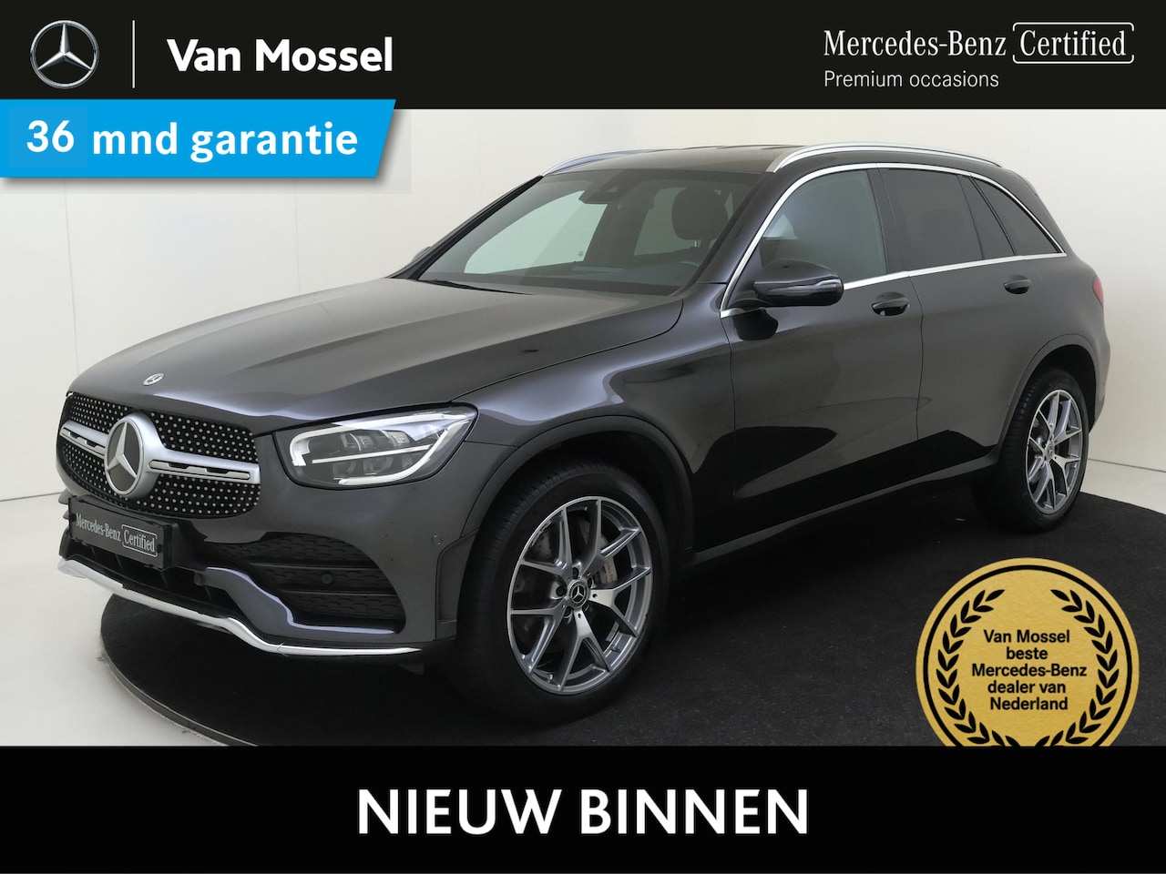 Mercedes-Benz GLC-klasse - 300e 4MATIC Business Solution AMG / 20 inch/ Dig. Cockpit/ El. Trekhaak - AutoWereld.nl