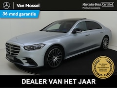 Mercedes-Benz S-klasse - 500 4MATIC Lang AMG Line /Panoramadak /HUD /Rijassistentiepakket /Nappa /Burmester 3D