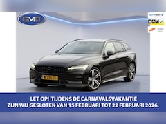 Volvo V60 - 2.0 B4 205 pk R-Design sport, Black edition, vele opties, sport leder, dealer onderhouden,