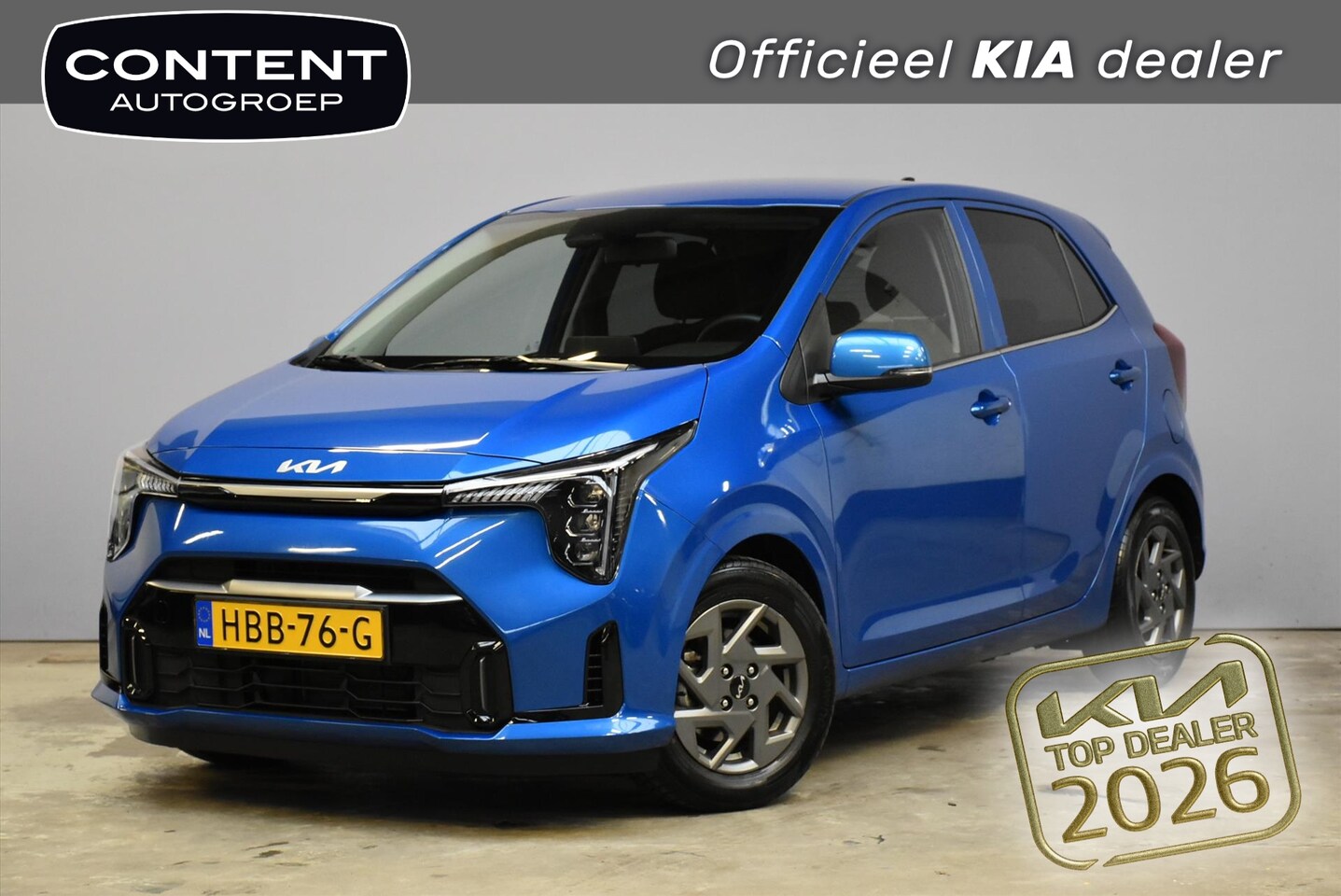 Kia Picanto - 1.0 DPi 63pk 4-zits DynamicPlusLine - AutoWereld.nl