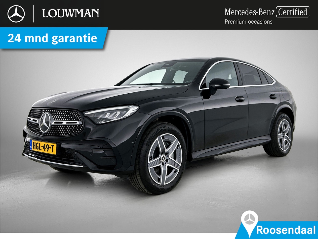 Mercedes-Benz GLC-klasse Coupé - 300 e 4Matic AMG Plug-In Hybride | Trekhaak | Sfeerverlichting | Car Play | Parkeerpakket - AutoWereld.nl