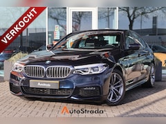 BMW 5-serie - (g30) 520i M-Sport 184pk | Leder | Sfeer | LED | Camera | Stoelverwarming | Navigatie | Cr