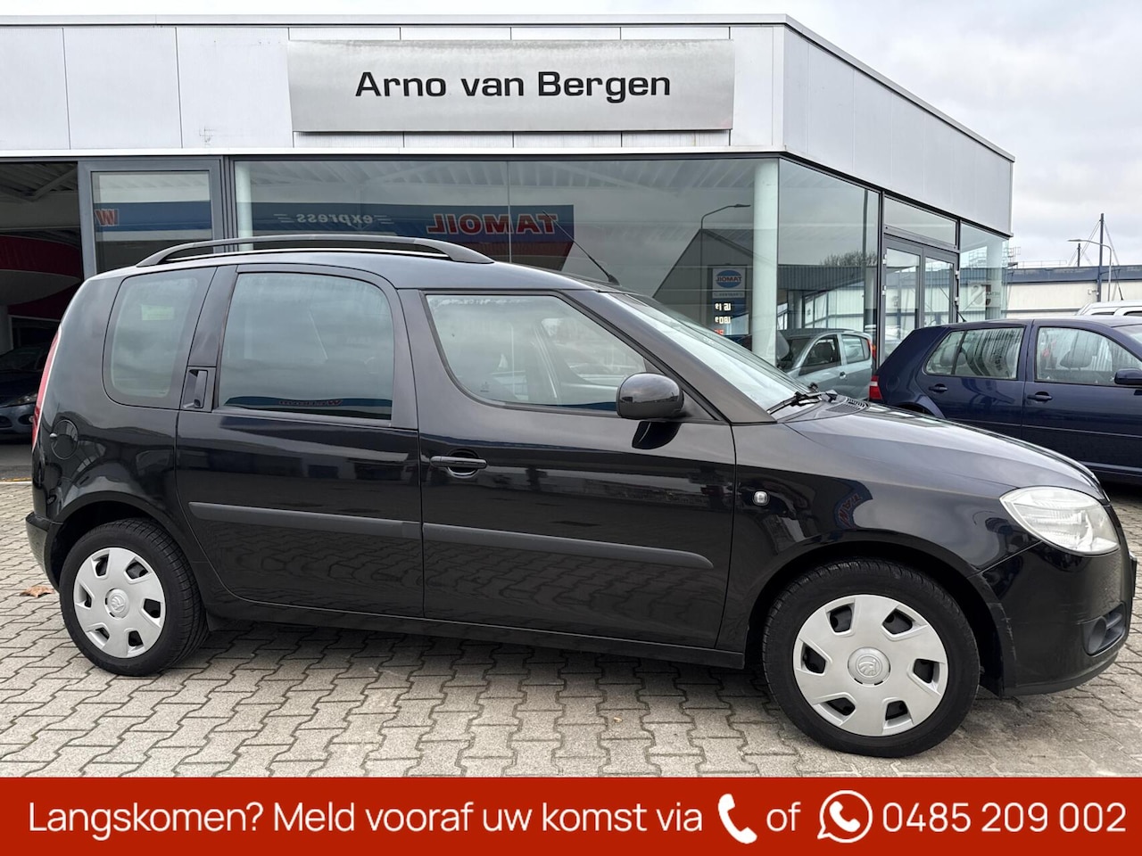 Skoda Roomster - 1.6-16V Style 1.6-16V Style, airco, cruisecontrol, trekhaak, zeer ruime en praktische auto met een hoge - AutoWereld.nl