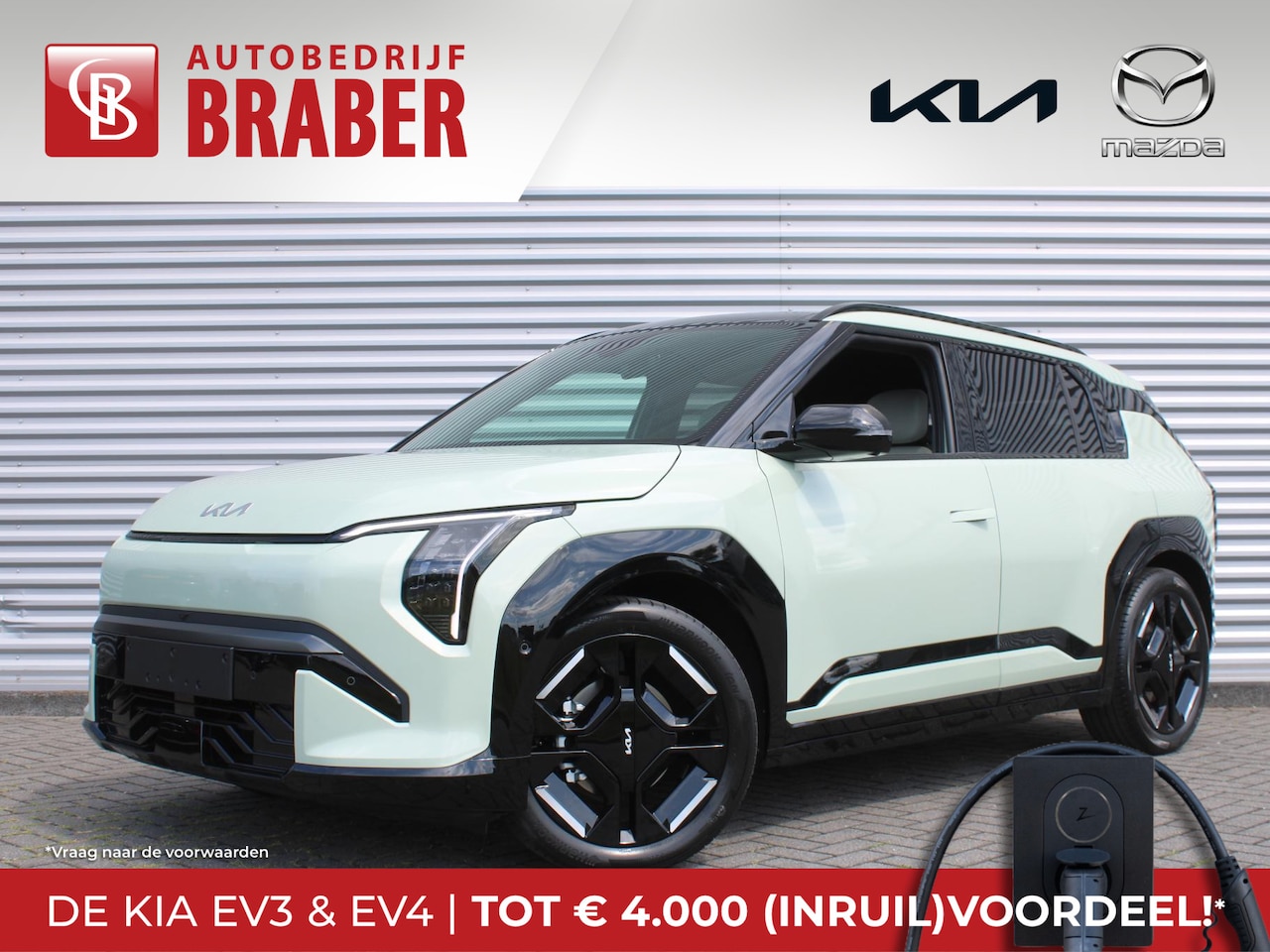 Kia EV3 - GT-PlusLine 81.4 kWh | Nieuw | Direct leverbaar | Actieradius tot 563 km (WLTP) | 18% bijt - AutoWereld.nl
