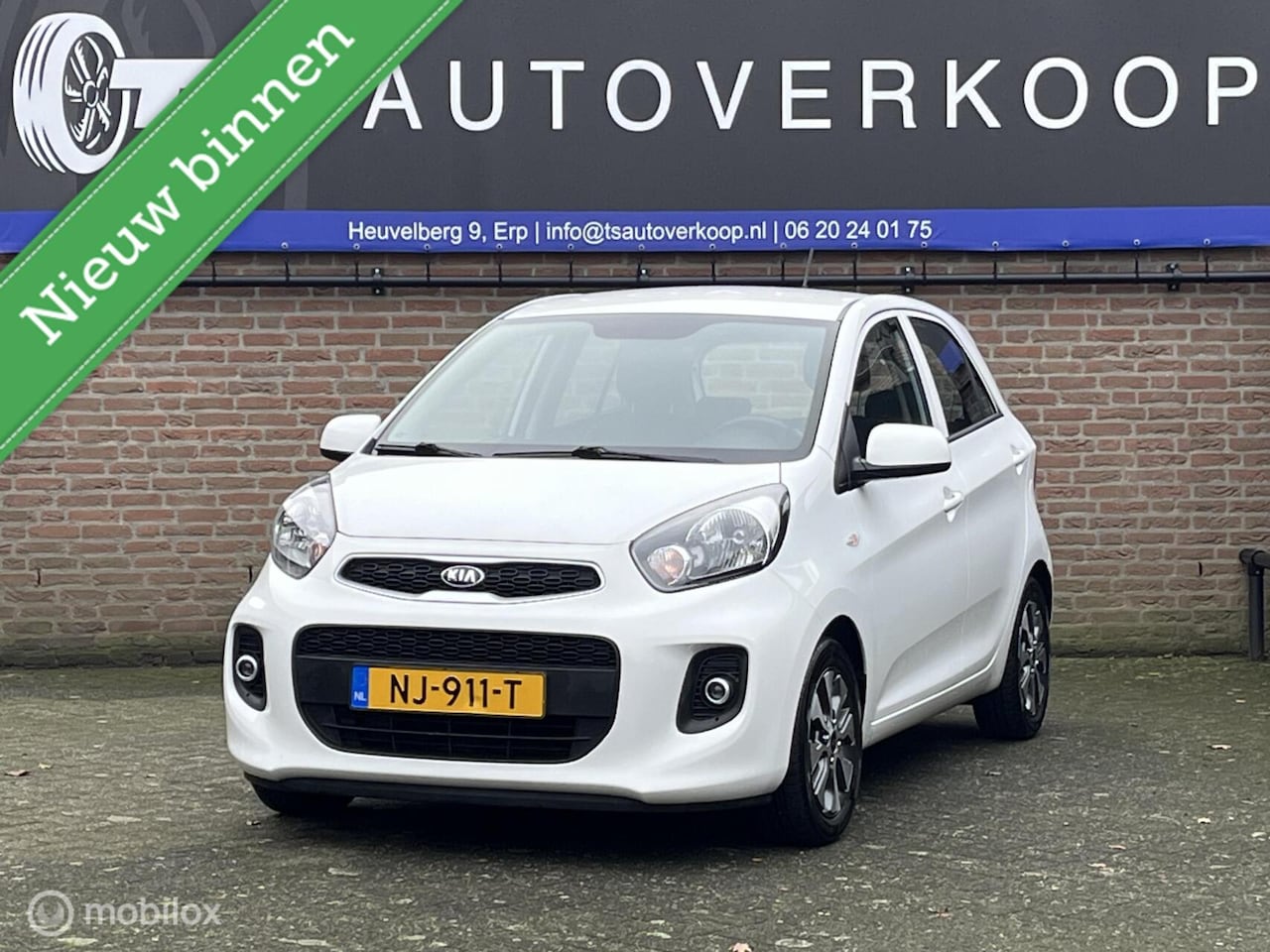 Kia Picanto - 1.0 CVVT EconomyPlusLine+CAMERA+NAVI - AutoWereld.nl