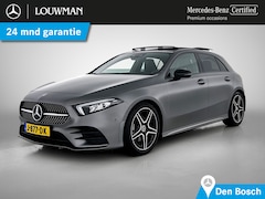 Mercedes-Benz A-klasse - 160 AMG line | Night Pakket | Panoramaschuifdak | Sfeerverlichting | Stoelverwarming | Par