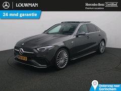 Mercedes-Benz C-klasse - 300 e Business Solution AMG AMG Line | NIght Pakket | Panorama Schuif-Kanteldak | 9 Inch A