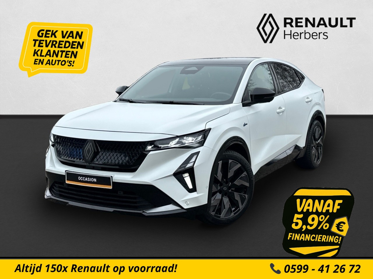 Renault Rafale - 1.2 E-Tech 4x4 plug-in hybrid 300 esprit Alpine PANO / HEAD UP / VOLL!! / 360 CAMERA - AutoWereld.nl