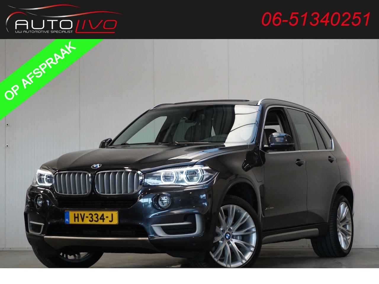 BMW X5 - xDrive40e High Executive NL AUTO! BOM VOL!! PANO H. KARDON LEER etc. - AutoWereld.nl