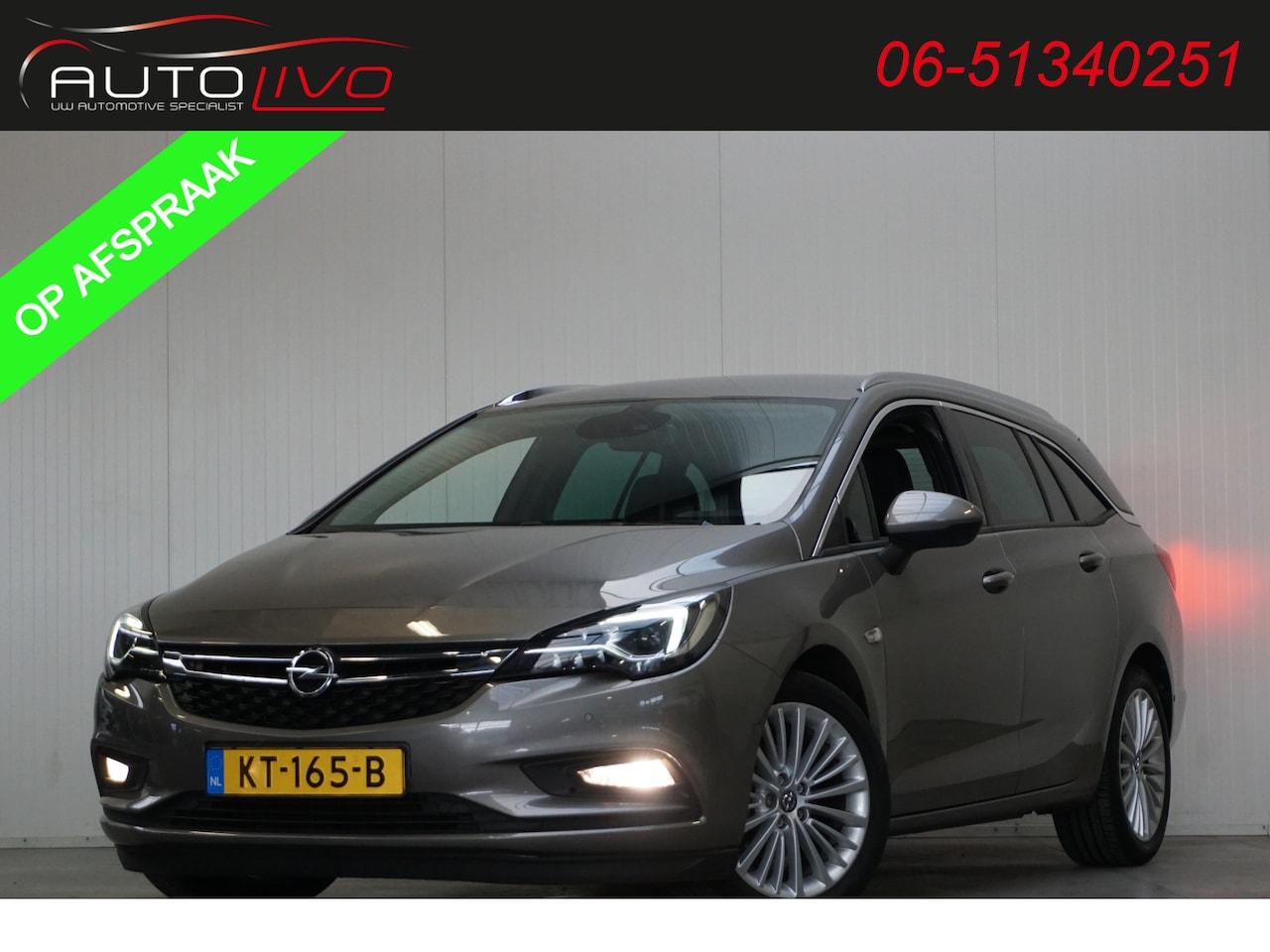 Opel Astra Sports Tourer - 1.6 CDTI Innovation LEER NAVI CLIMA PDC CAMERA TREKHAAK VOL! - AutoWereld.nl